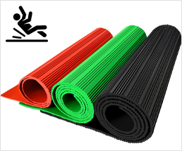 ribbed rubber sheet