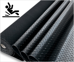 Diamond rubber sheet