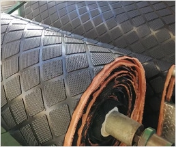 Heavy duty rubber mat