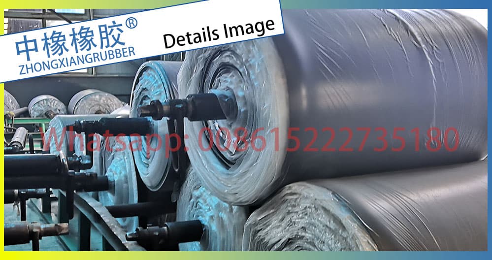 black rubber sheet roll,