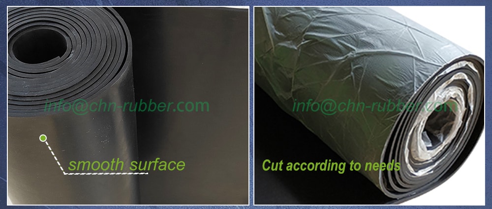 Oil resistant rubber sheet