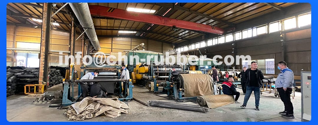 Heavy duty industrial rubber mats