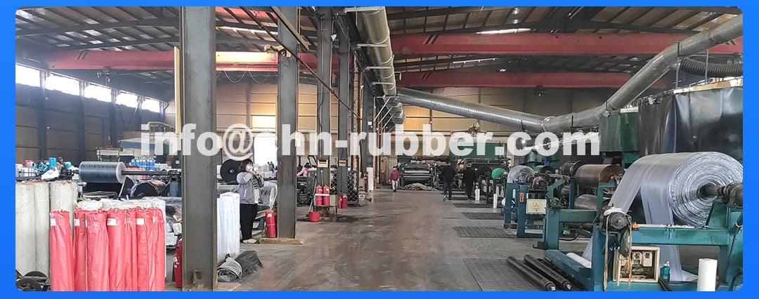 Industrial rubber flooring rolls