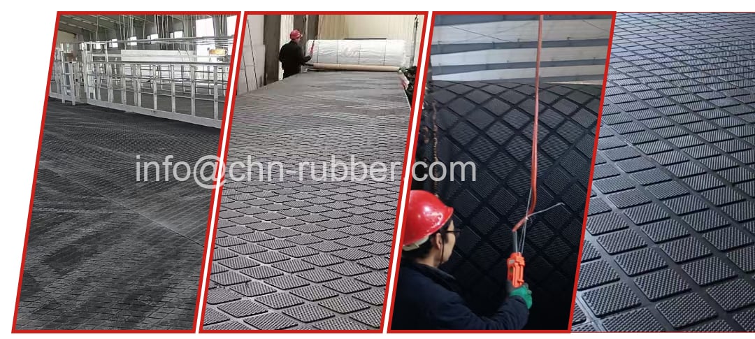 Heavy duty rubber stable mats