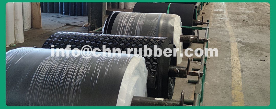 Anti slip rubber matting roll 