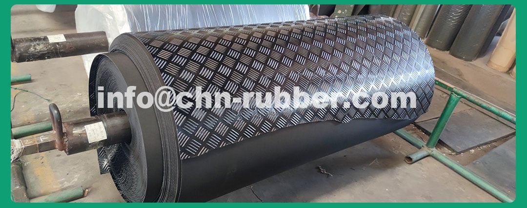 Anti slip rubber matting roll 