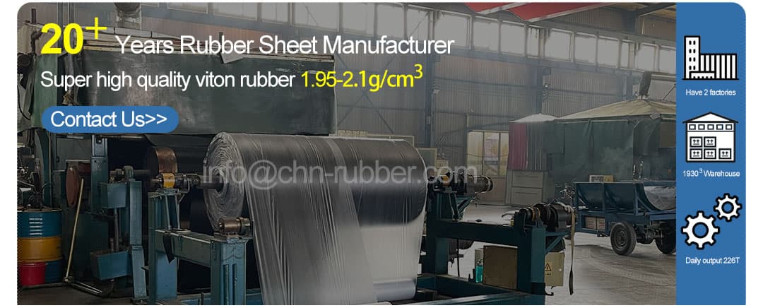 China FKM rubber sheet
