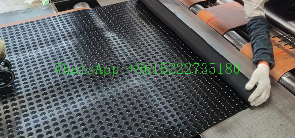 rubber coin flooring for trailer