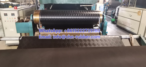 chequer plate rubber matting