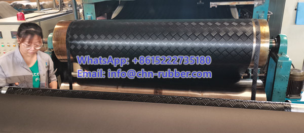 chequer plate rubber matting