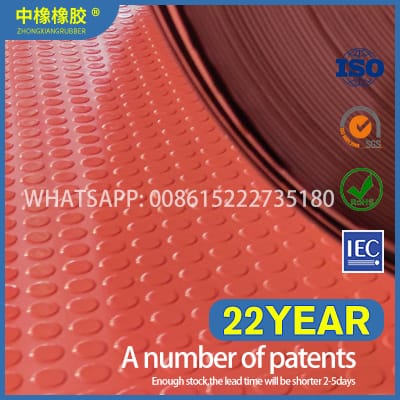 Non Slip Rubber Matting Roll, 1m Anti Slip Round DOT Rubber Sheet - China  Stud DOT Rubber Mat, Round Rubber Sheet