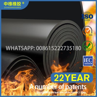 Flame Retardant Rubber Sheet - Neoprene Rubber Sheet CR