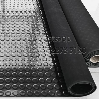 Anti Slip Rubber Sheet - 1.5g/cm³ Non Slip Patterns Rubber Flooring  Professional Manufacturer