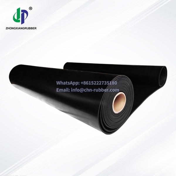 2Mpa Tensile strength SBR non reinforced rubber sheet