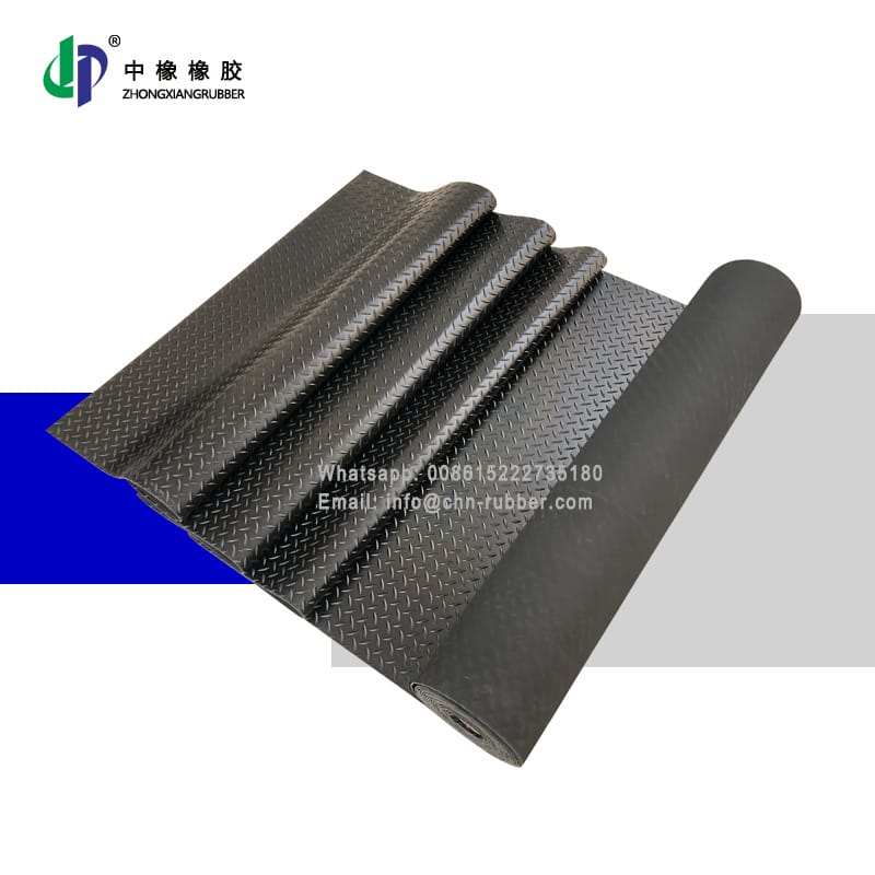 5 мм 10 мм рулонное резиновое покрытие елочка