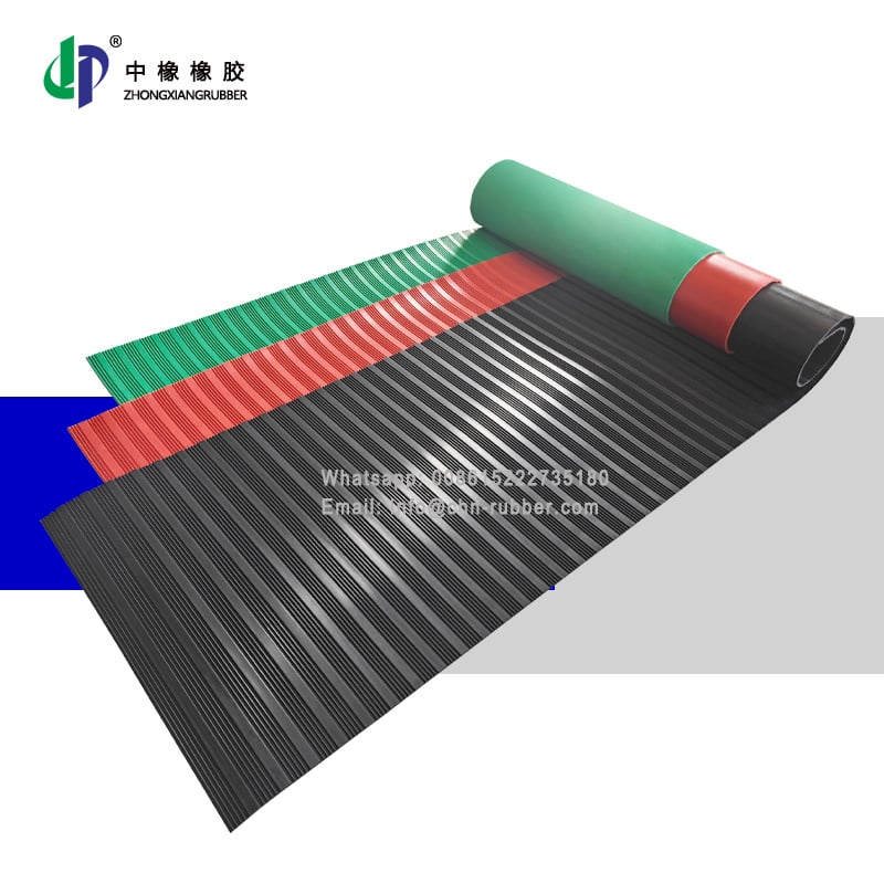 дорожка автомобильная резиновая рифленая  5 мм